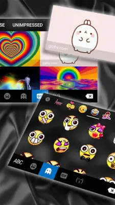 Silky Simple Black Theme android App screenshot 1